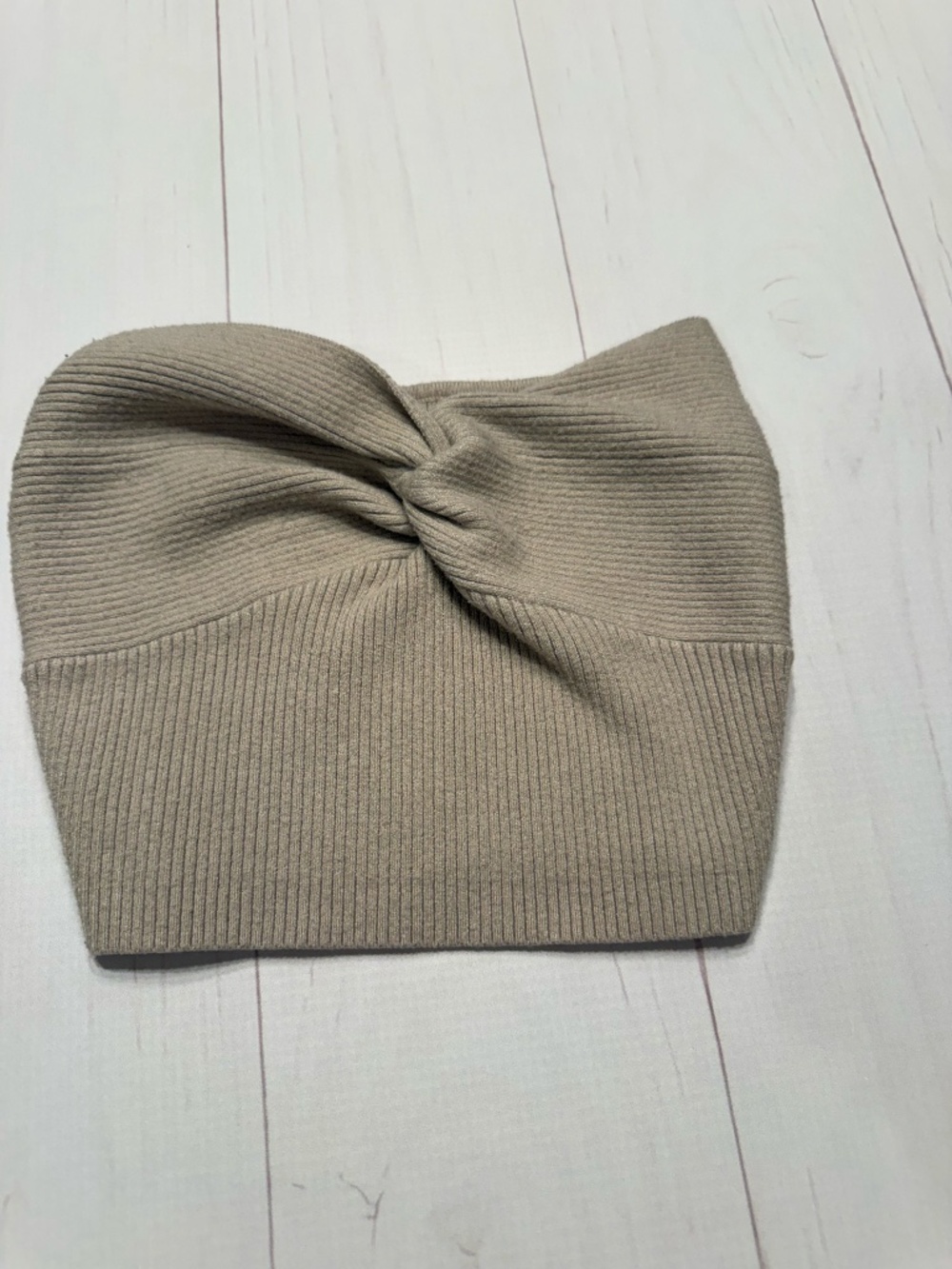 Princess Polly Knit ribbed tube top size XS/S